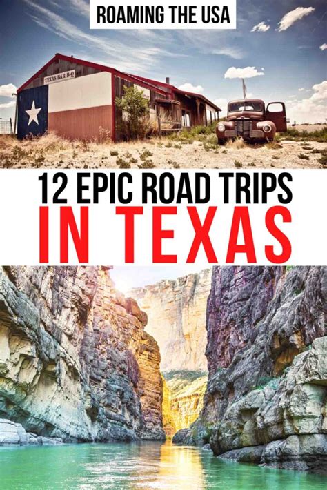road trip Texas